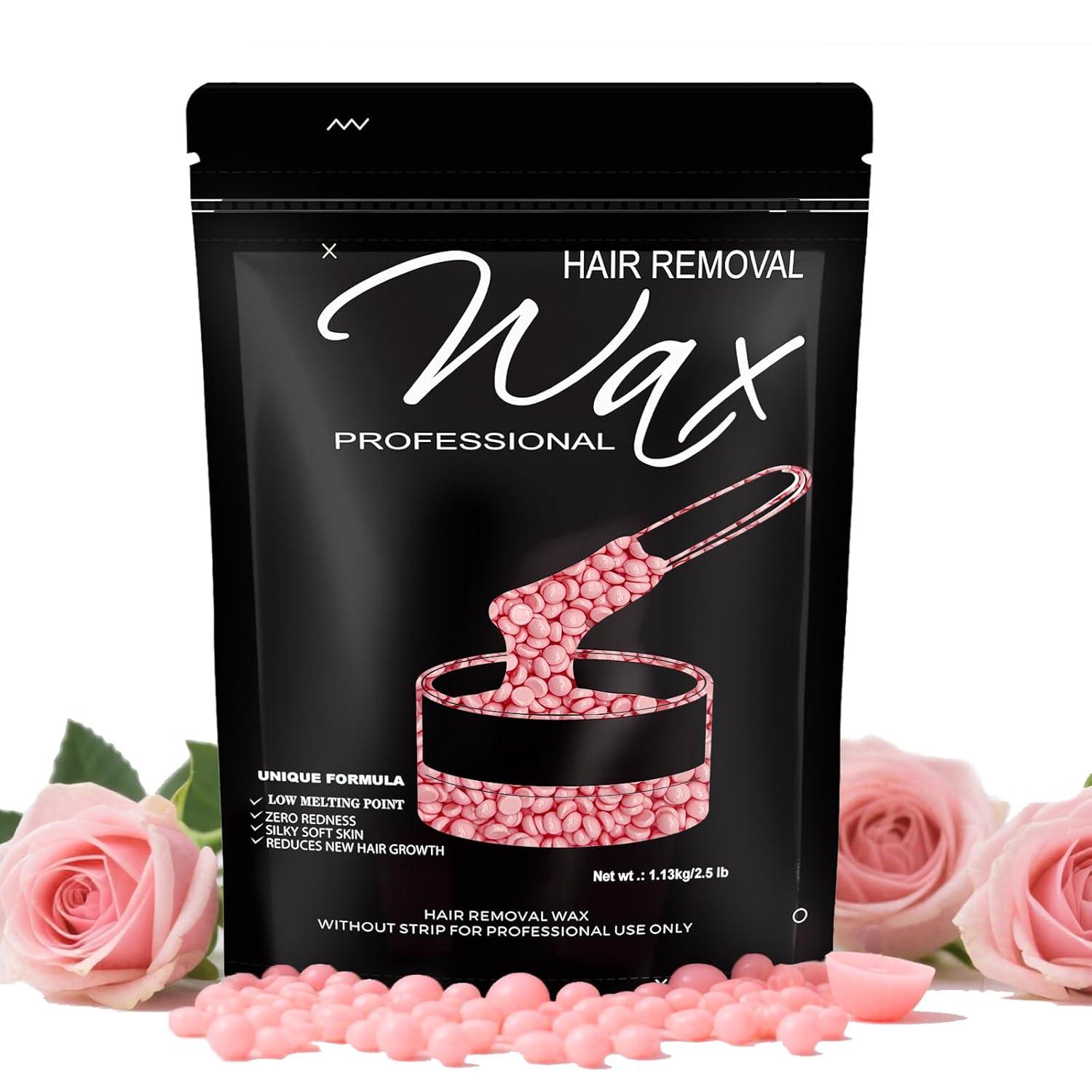 2.5lb Wax Beads, Hard Wax Beads with Coarse Hair Formula