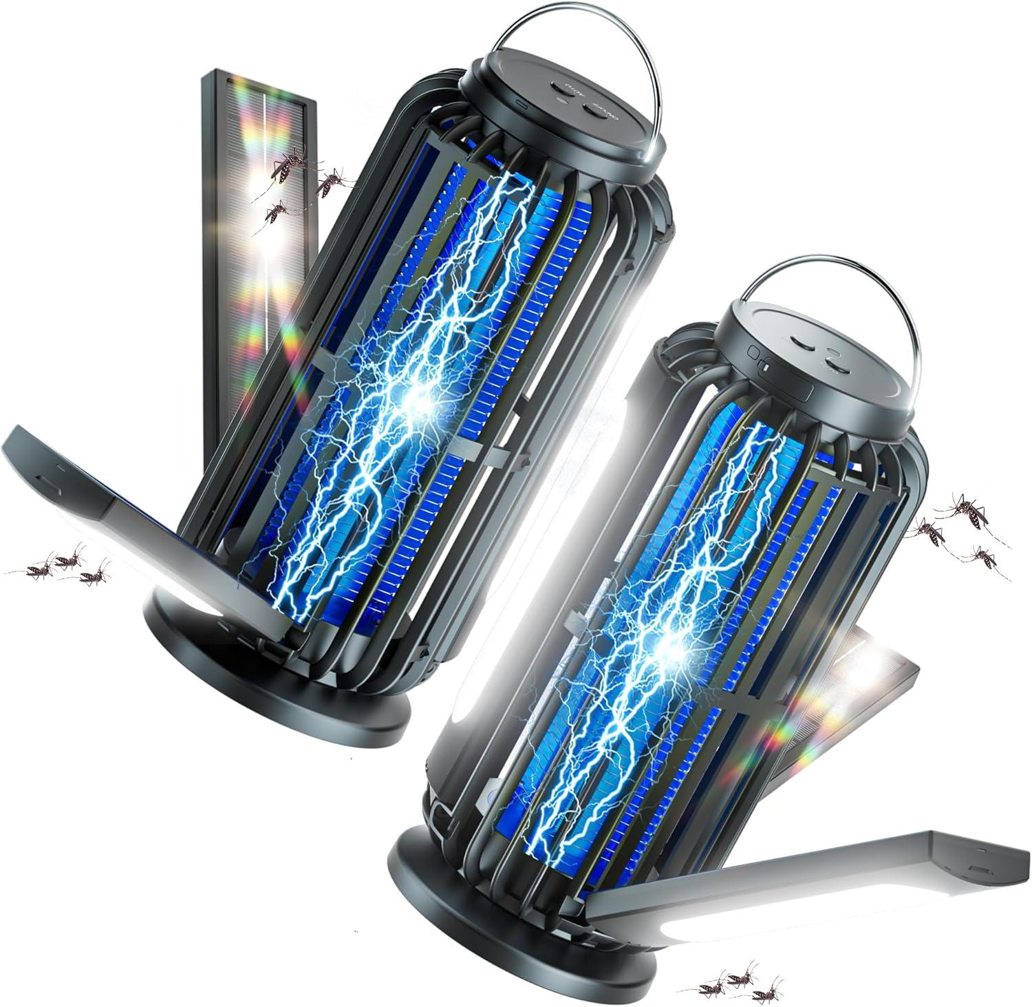 TYPEC 2 Pack Solar Bug Zapper